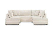 Harmony U-Shape Corner Sofa with Coffee Table – handmade sofa by Dune & Pine, UAE
